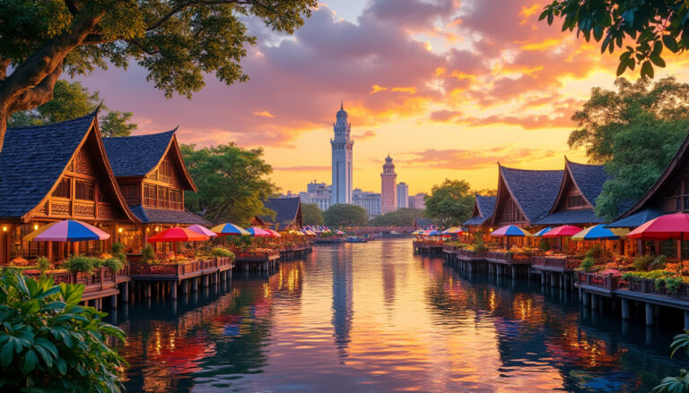 découvrez kuching, la capitale du sarawak, avec notre guide complet. explorez ses paysages enchanteurs, sa culture vibrante, et ses délices culinaires uniques. préparez-vous à vivre une expérience inoubliable au cœur de la nature et des traditions malaisiennes.
