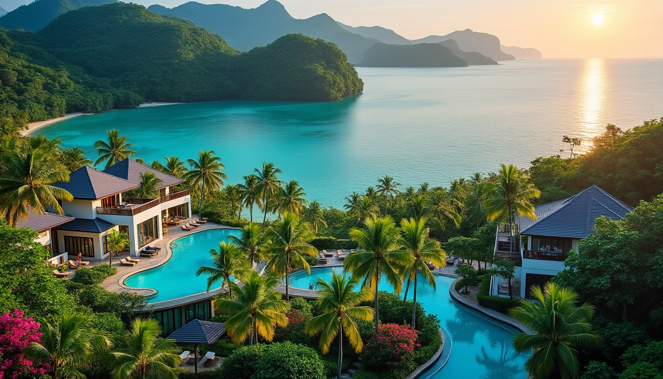 découvrez les meilleurs hôtels 5 étoiles à langkawi, idéaux pour un séjour de luxe sur cette île paradisiaque. profitez des resort élégants, de plages magnifiques et de services haut de gamme qui rendront vos vacances inoubliables.