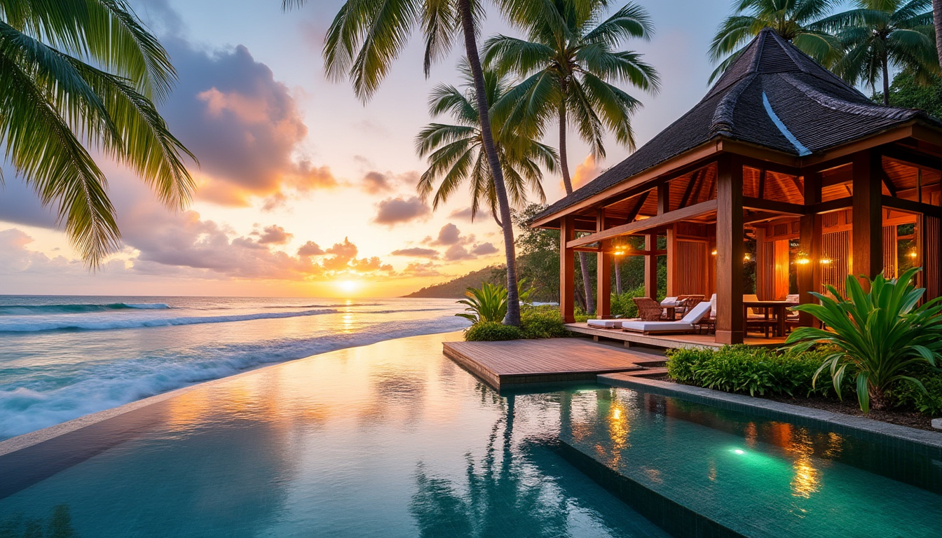 découvrez notre hôtel avec spa à langkawi, un havre de paix où vous pourrez vous détendre entre plages de sable blanc et cocotiers. offrez-vous des moments de relaxation inégalés, entouré par la beauté naturelle de cette destination paradisiaque.
