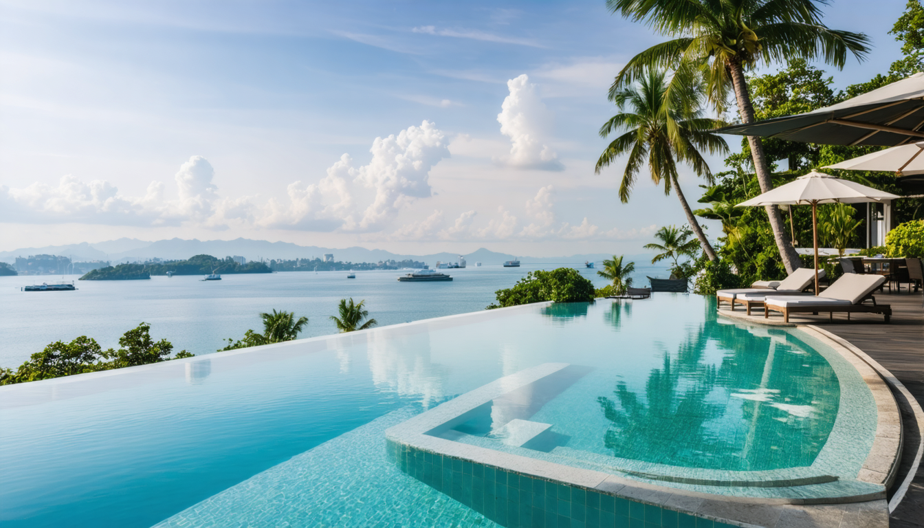 découvrez notre sélection des meilleurs hôtels avec piscine à penang (george town) pour vivre un séjour inoubliable. profitez de confort, de luxe et de vues imprenables tout en vous relaxant au bord de la piscine. réservez dès maintenant votre escapade idéale!