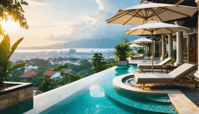 découvrez notre sélection des meilleurs hôtels avec piscine à penang (george town) pour profiter d'un séjour de rêve. que ce soit pour le luxe, le confort ou une vue imprenable, trouvez l'endroit idéal pour vous détendre et profiter de vos vacances.