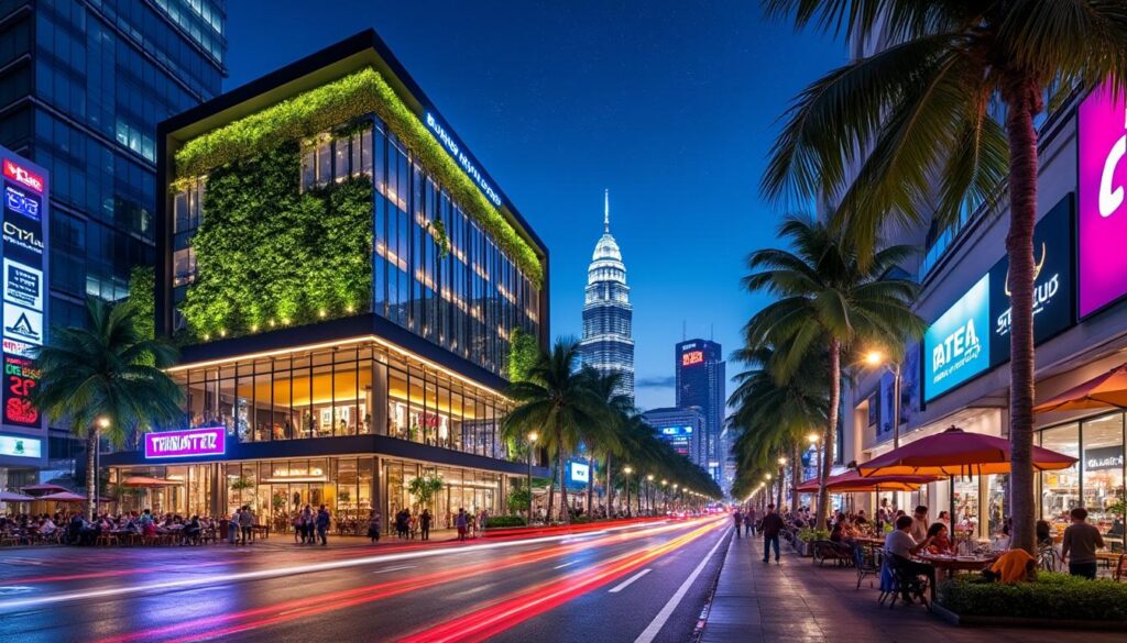 découvrez notre hôtel idéalement situé près de bukit bintang, le cœur vibrant de kuala lumpur. profitez d'une expérience inoubliable avec des possibilités de shopping à portée de main et une vie nocturne animée qui ne manquera pas de vous séduire. réservez dès maintenant pour vivre le meilleur de la ville!