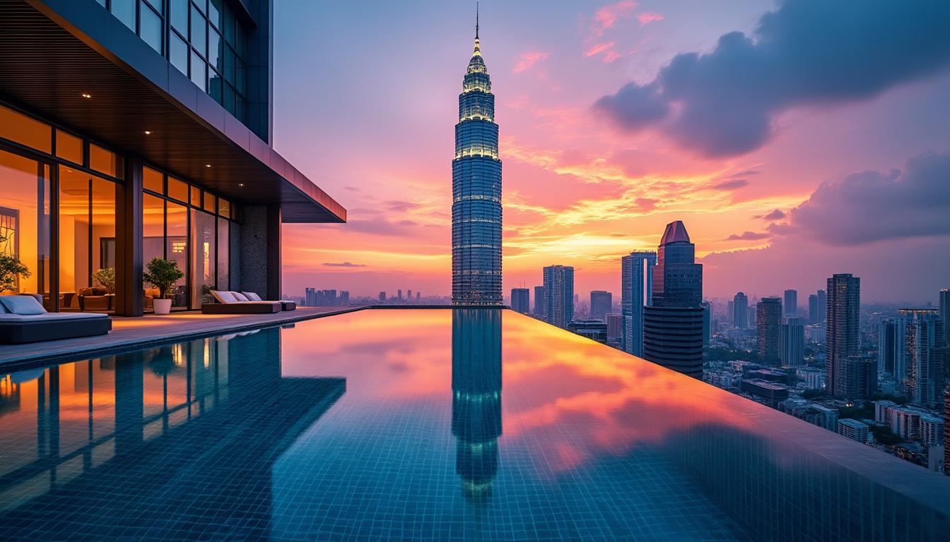découvrez le confort et l'élégance de notre hôtel situé à proximité de merdeka 118, la nouvelle icône de kuala lumpur. profitez d'un séjour inoubliable avec un accès facile aux attractions locales, tout en vous reposant dans un cadre moderne et raffiné.