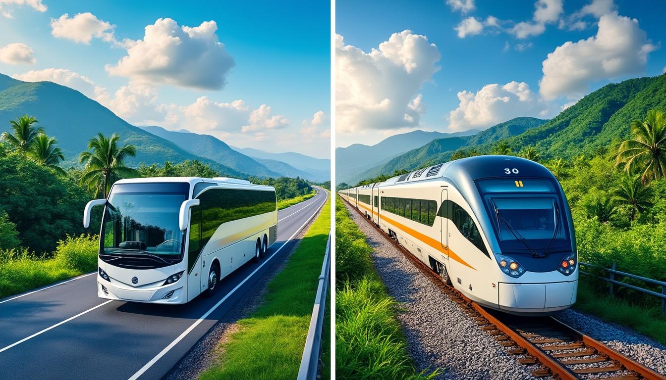 découvrez le meilleur moyen de voyager de kuala lumpur à penang en comparant les options en bus et en train. explorez le confort, les tarifs et les horaires de chaque mode de transport pour faire un choix éclairé et profiter pleinement de votre trajet en malaisie.