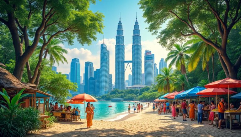 découvrez la malaisie en septembre, un mois idéal pour explorer ses paysages enchanteurs. profitez d'une météo clémente et visitez des sites immanquables comme les tours petronas, les plages de langkawi et les jungles de bornéo. un voyage inoubliable vous attend !