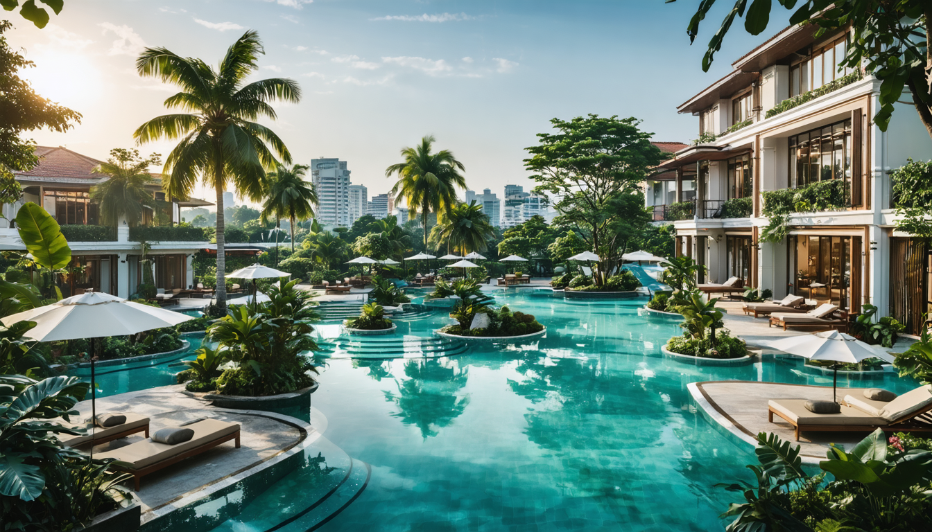 découvrez notre sélection des meilleurs hôtels avec piscine à malacca, au cœur de la ville. profitez d'un séjour relaxant alliant confort, commodités modernes et accès facile aux attractions locales. réservez dès maintenant pour vivre une expérience inoubliable !