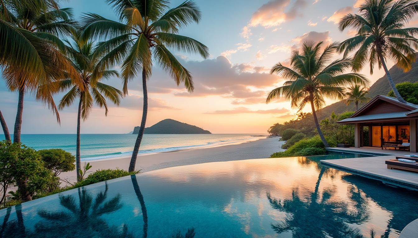 découvrez un hôtel 5 étoiles sur l'île de redang, où luxe et nature se rencontrent. profitez d'une expérience inoubliable au bord de la mer, avec des chambres élégantes, des services de première classe et des paysages à couper le souffle.