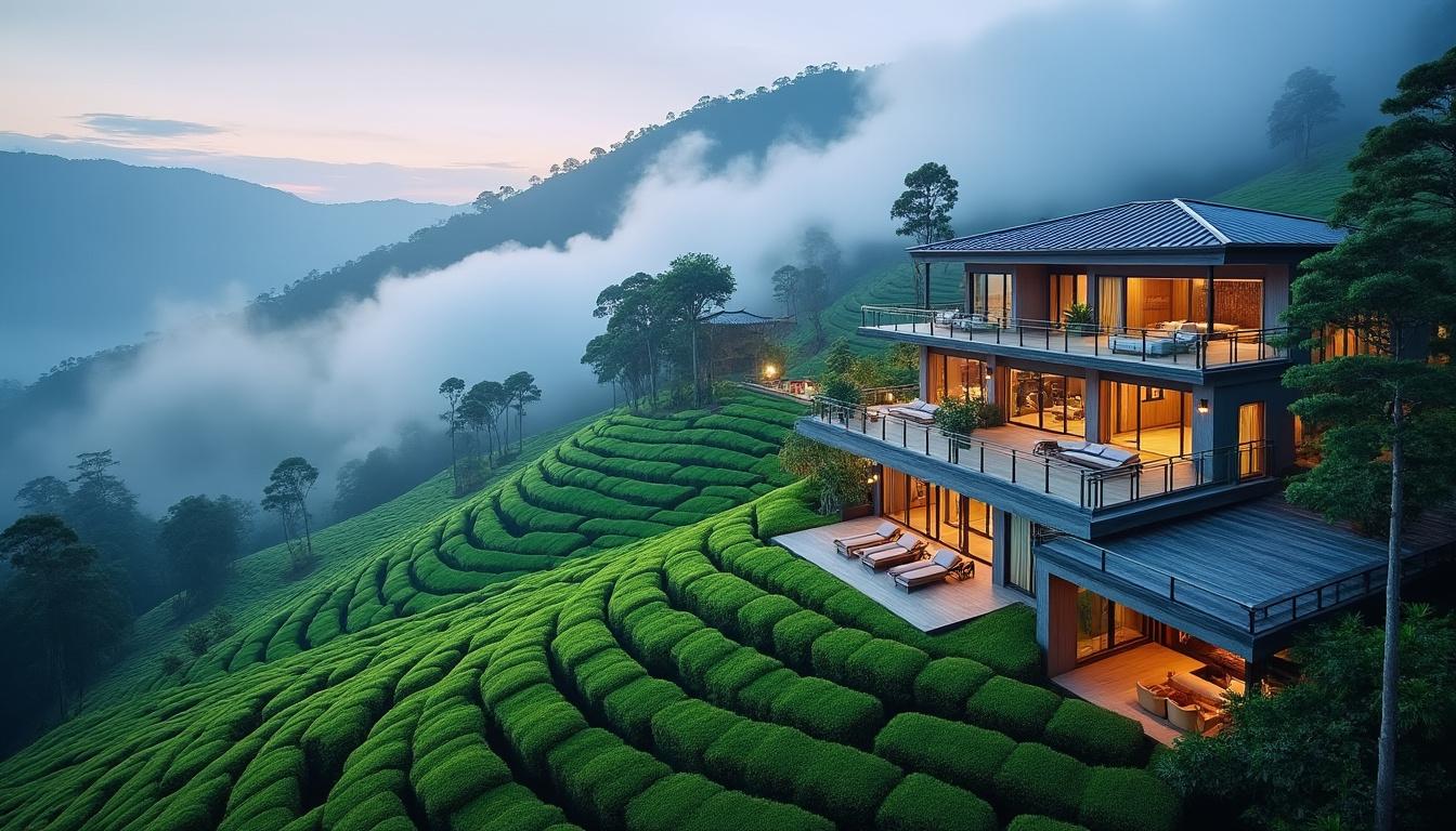 découvrez notre hôtel avec spa à cameron highlands, où fraîcheur et relaxation s'allient en altitude. profitez de soins revitalisants tout en admirant des paysages enchanteurs et laissez-vous séduire par un séjour apaisant au cœur de la nature.