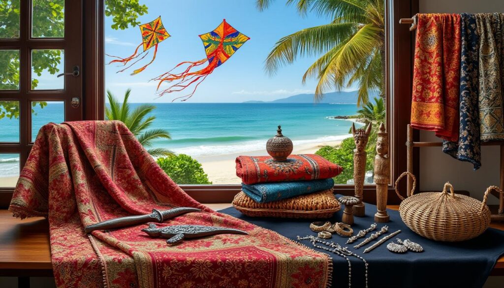 découvrez les souvenirs uniques de kuala terengganu à travers notre sélection de 7 idées inspirées de l'artisanat local. offrez-vous ou à vos proches des œuvres authentiques, reflet de la culture malaisienne, allant des textiles traditionnels aux objets en rattan. parfait pour un voyage inoubliable !