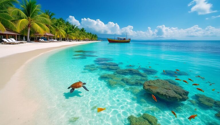 découvrez les îles perhentian, un véritable paradis en malaisie. profitez de plages idylliques, de fonds marins exceptionnels pour le snorkeling et d’un séjour relaxant à prix abordable, idéal pour les voyageurs en quête de détente et d’aventure.
