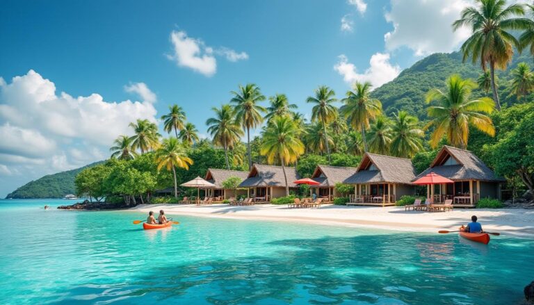 découvrez les meilleures options d'hébergement sur kapas island, des hôtels luxueux aux chalets pittoresques les pieds dans l'eau. profitez de paysages à couper le souffle et d'un accès direct aux plages paradisiaques pour un séjour inoubliable.