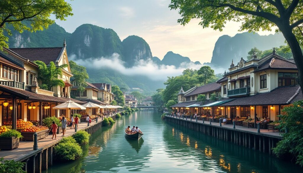explorez pourquoi ipoh, perle cachée de la côte ouest malaisienne, séduit par son patrimoine colonial, sa cuisine unique et ses paysages naturels époustouflants. laissez-vous surprendre par cette escale inattendue lors de votre voyage en malaisie.