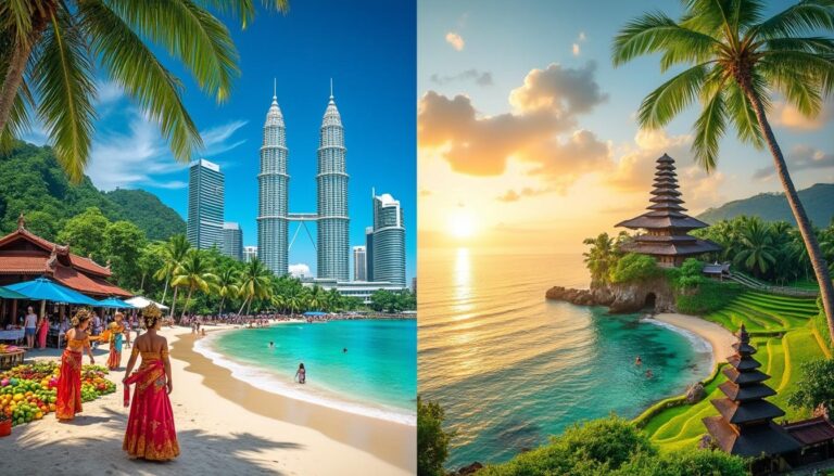 découvrez un comparatif complet entre la malaisie et bali pour choisir la destination idéale pour vos prochaines vacances. explorez les cultures, les paysages, les activités et bien plus encore.