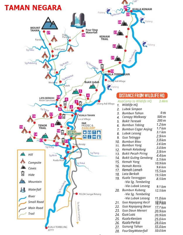 Taman negara parc - english version