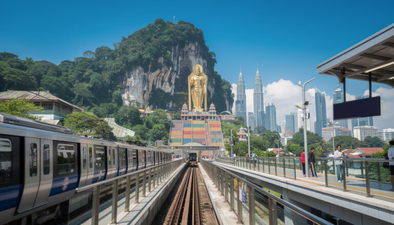 découvrez les meilleures options pour aller de kuala lumpur à batu caves, avec des conseils pratiques sur les transports en commun, les taxis et les visites guidées.