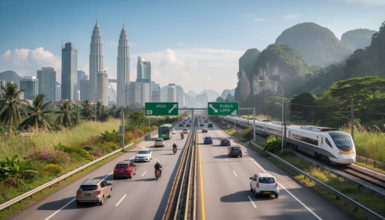 découvrez les meilleures options pour vous rendre de kuala lumpur à ipoh facilement et rapidement, avec des conseils sur les transports en commun, en voiture et en train.