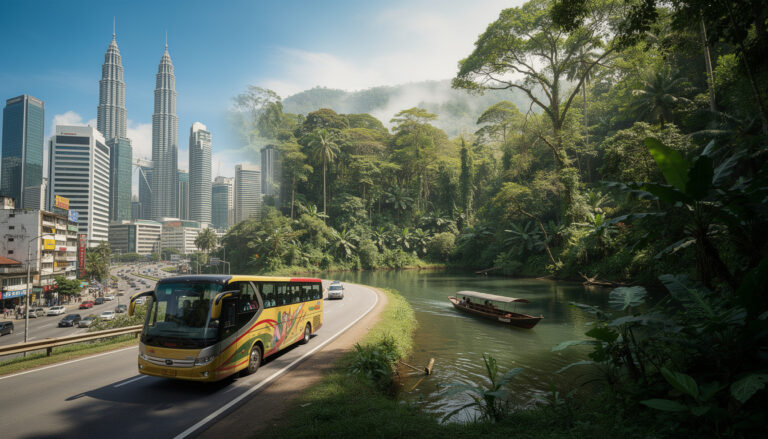 découvrez les différentes options pour aller de kuala lumpur à taman negara, avec des conseils pratiques sur les transports, les durées et les meilleures périodes pour visiter ce parc national emblématique de la malaisie.