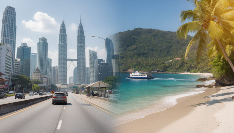 découvrez les différentes options pour voyager de kuala lumpur à l'île de tioman, incluant les moyens de transport, conseils pratiques et astuces pour un trajet réussi.