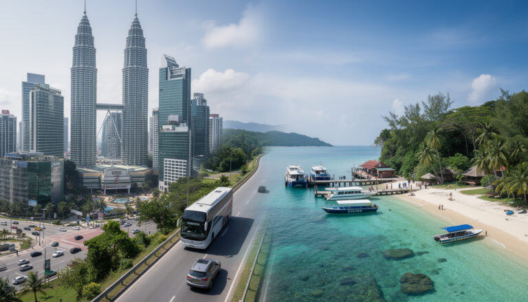découvrez comment vous rendre facilement de kuala lumpur aux îles perhentian, avec les meilleures options de transport et conseils pratiques pour un voyage réussi.