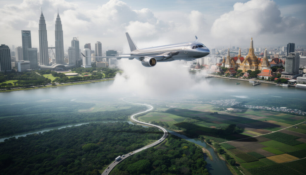 découvrez les différentes options pour voyager de kuala lumpur à bangkok, que ce soit en avion, en bus, en train ou en voiture, avec des conseils pratiques pour choisir la meilleure solution.
