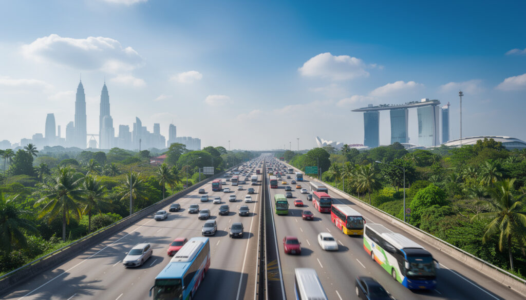 découvrez les meilleures options pour voyager de kuala lumpur à singapour, incluant les transports en avion, train, bus et voiture, avec conseils pratiques pour un trajet confortable et rapide.