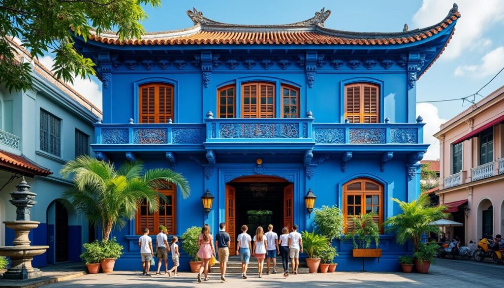 découvrez les incontournables à faire à cheong fatt tze blue mansion à george town : visite guidée, histoire fascinante, architecture unique et conseils pratiques pour votre séjour.