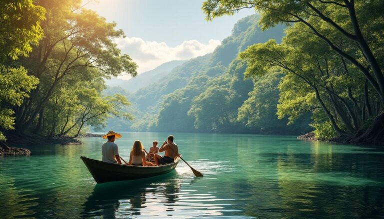 découvrez les activités incontournables à kinabatangan river à sandakan : croisières d'observation de la faune, randonnées dans la jungle, visites de villages et immersion dans la nature exotique de sabah.