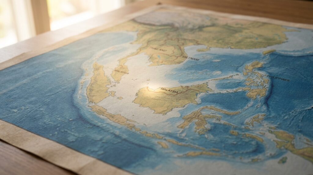 découvrez l'emplacement précis de kuching sur la carte du monde et explorez cette ville fascinante située en malaisie, avec ses attraits culturels et naturels uniques.