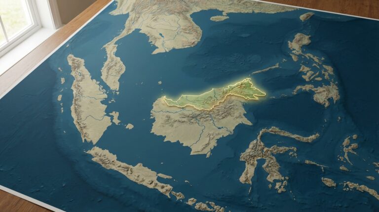 découvrez l'emplacement exact de sabah sur la carte du monde, sa géographie, et son importance régionale en asie du sud-est.