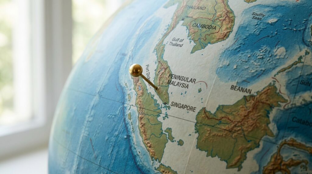 découvrez l'emplacement exact de port dickson sur la carte du monde, une charmante ville côtière située en malaisie, idéale pour vos prochaines vacances.